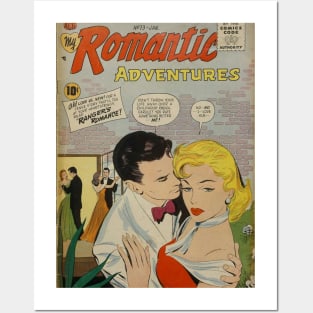 Vintage "Romantic Adventures" Cover Posters and Art